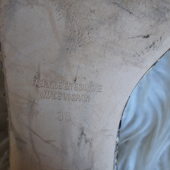 Free People Bardot Snake mary Jane's 38/7.5-8 - Picture 8 of 16